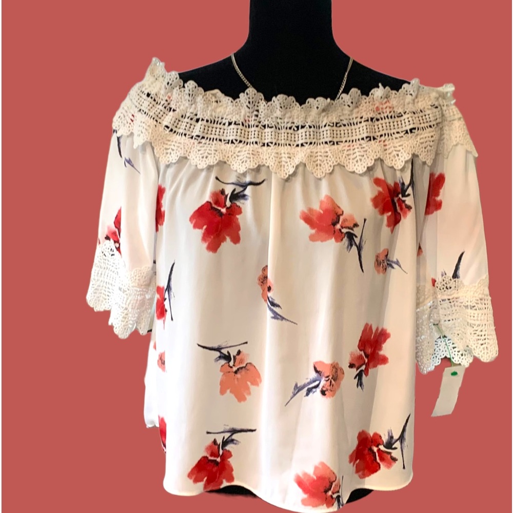 By & By floral top